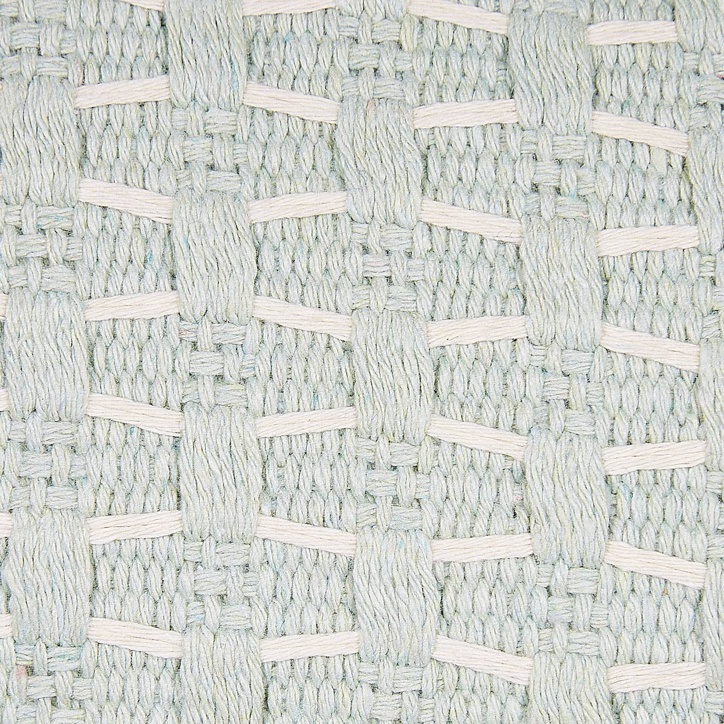 Dekokissen 2er Set HAKONE 45 x 25 cm Mintgrün Geometrisches Muster