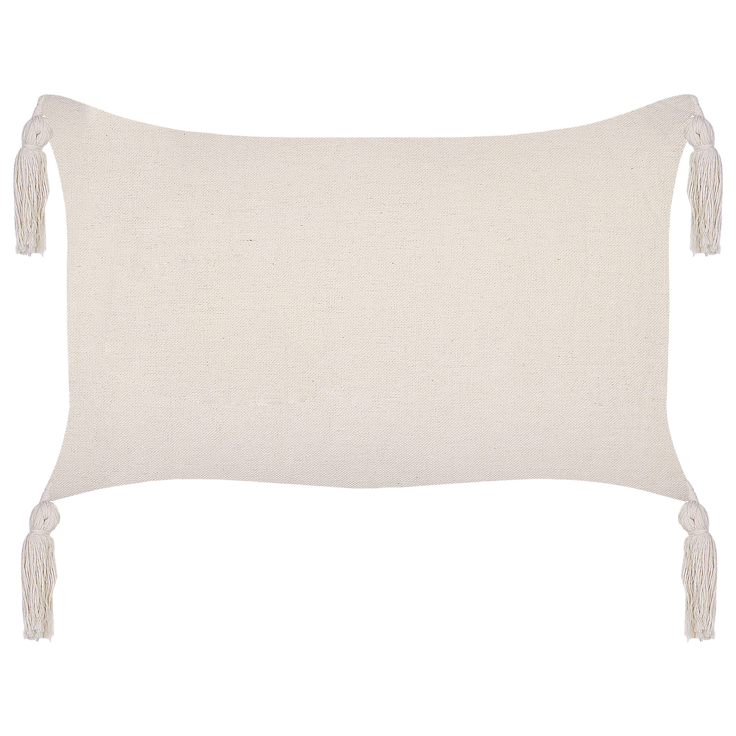 Dekokissen 2er Set HAKONE 45 x 25 cm Taupe Geometrisches Muster