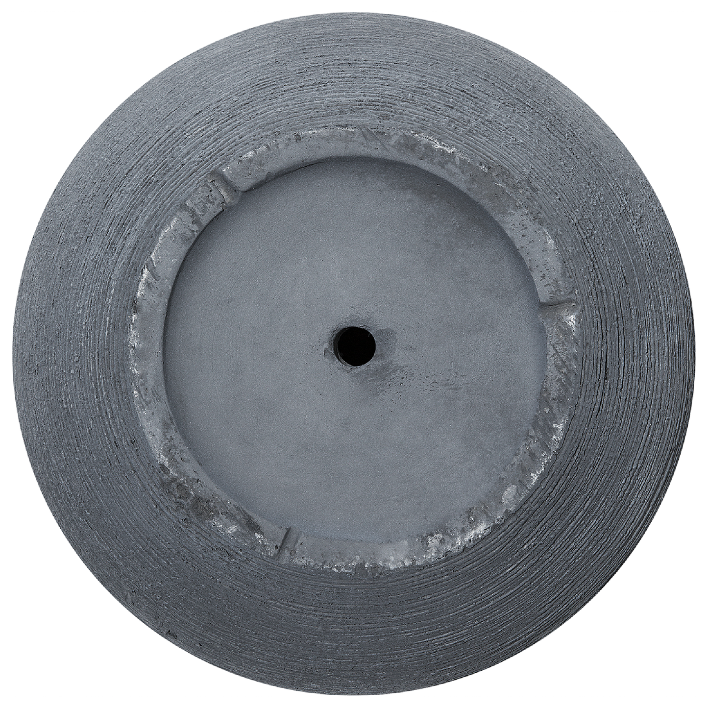 Blumentopf grau rund 38 x 38 x 30 cm ZAKROS