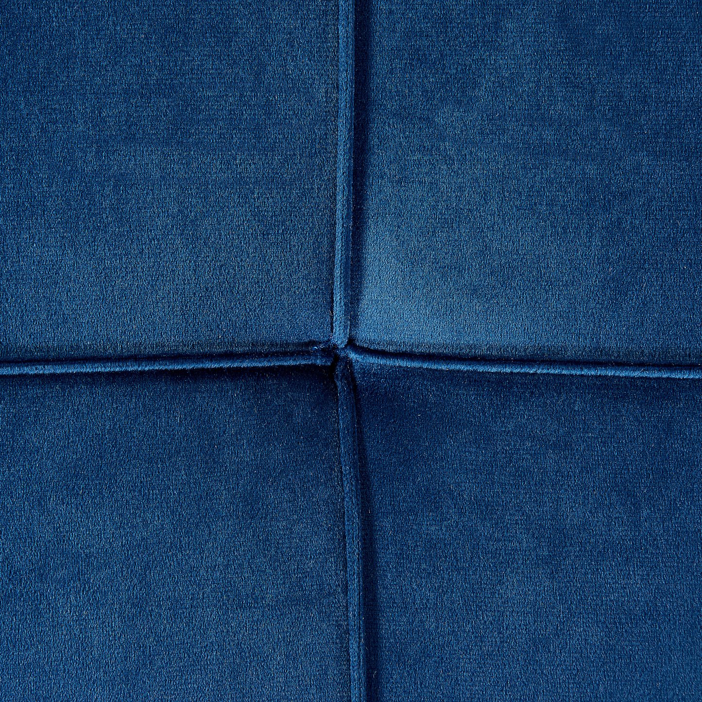 Chaiselongue Samtstoff blau linksseitig GONESSE