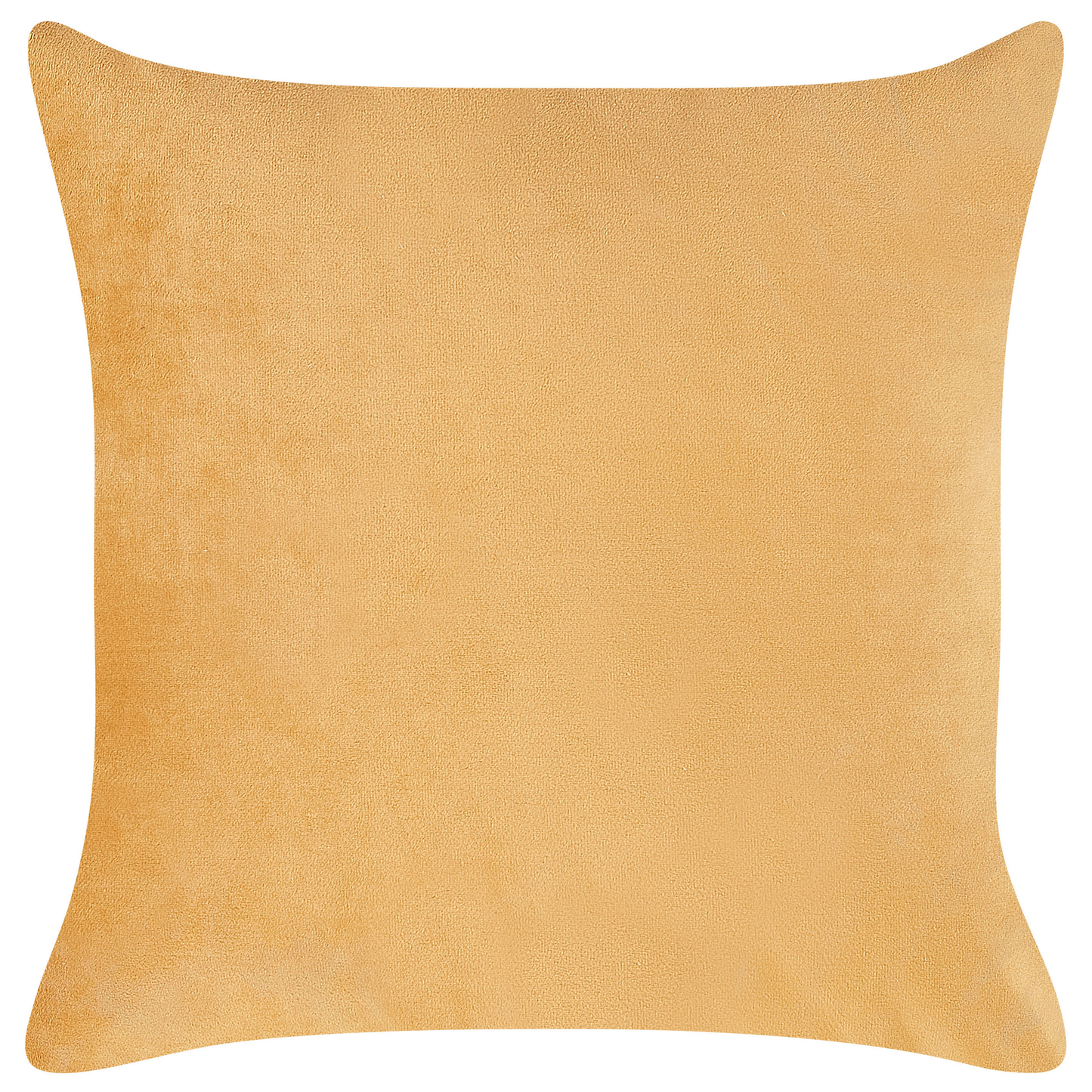 Chaiselongue Samtstoff orange linksseitig GONESSE