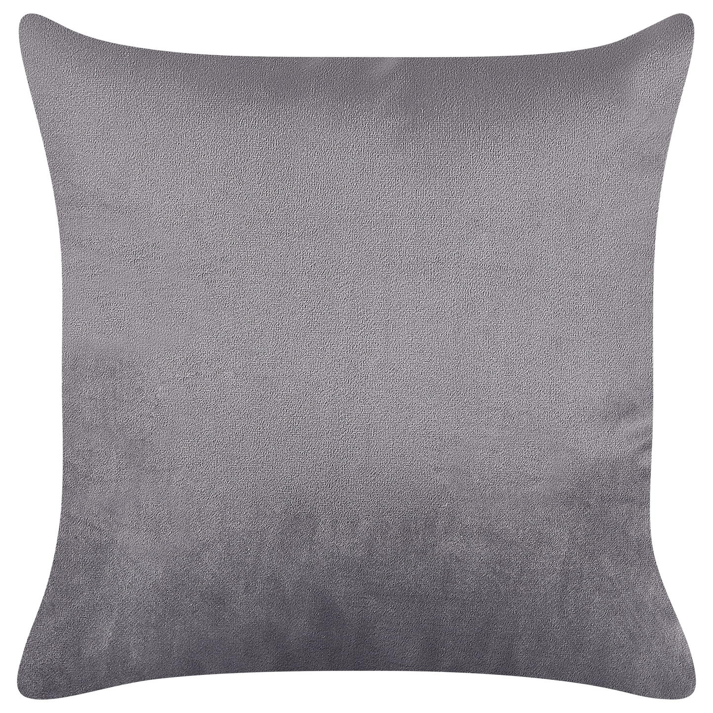 Chaiselongue Samtstoff taupe / dunkelgrau linksseitig GONESSE