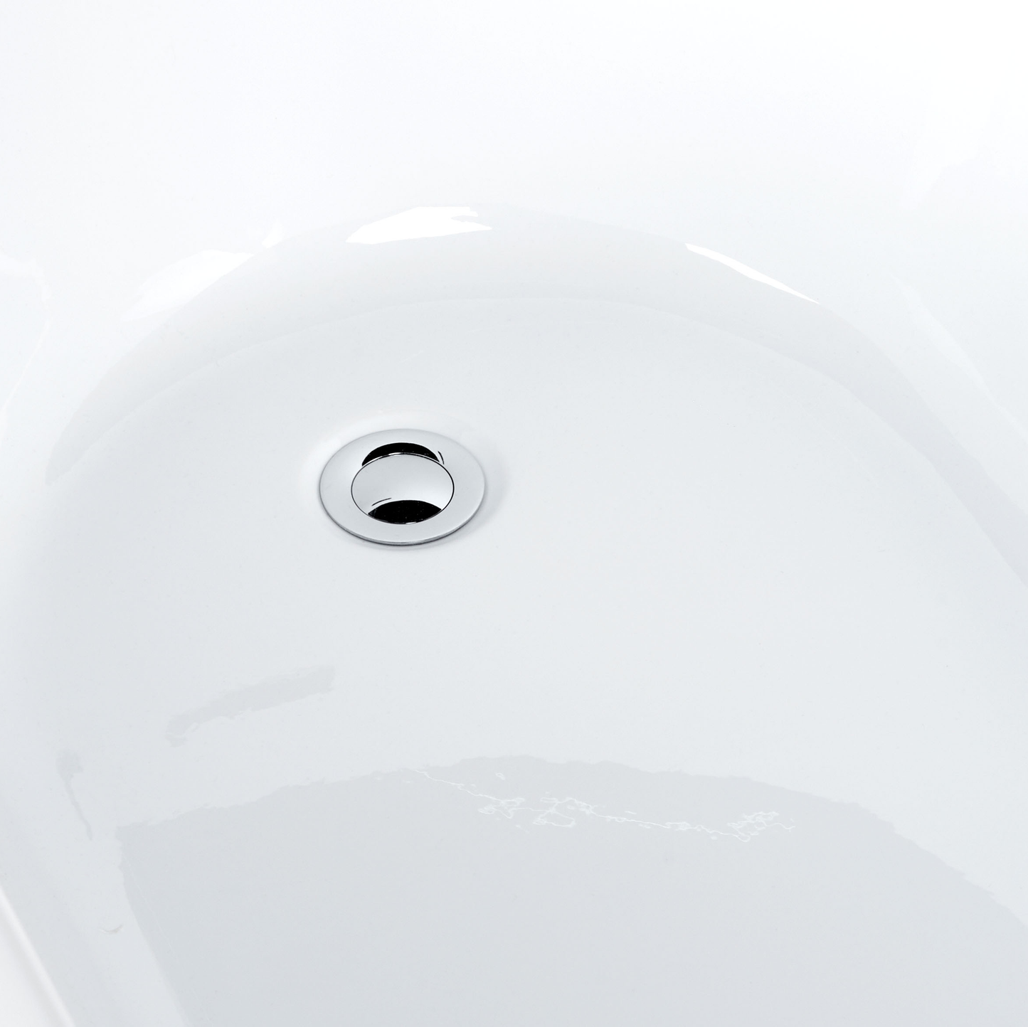 Badewanne freistehend schwarz oval 170 x 78 cm SOLARTE