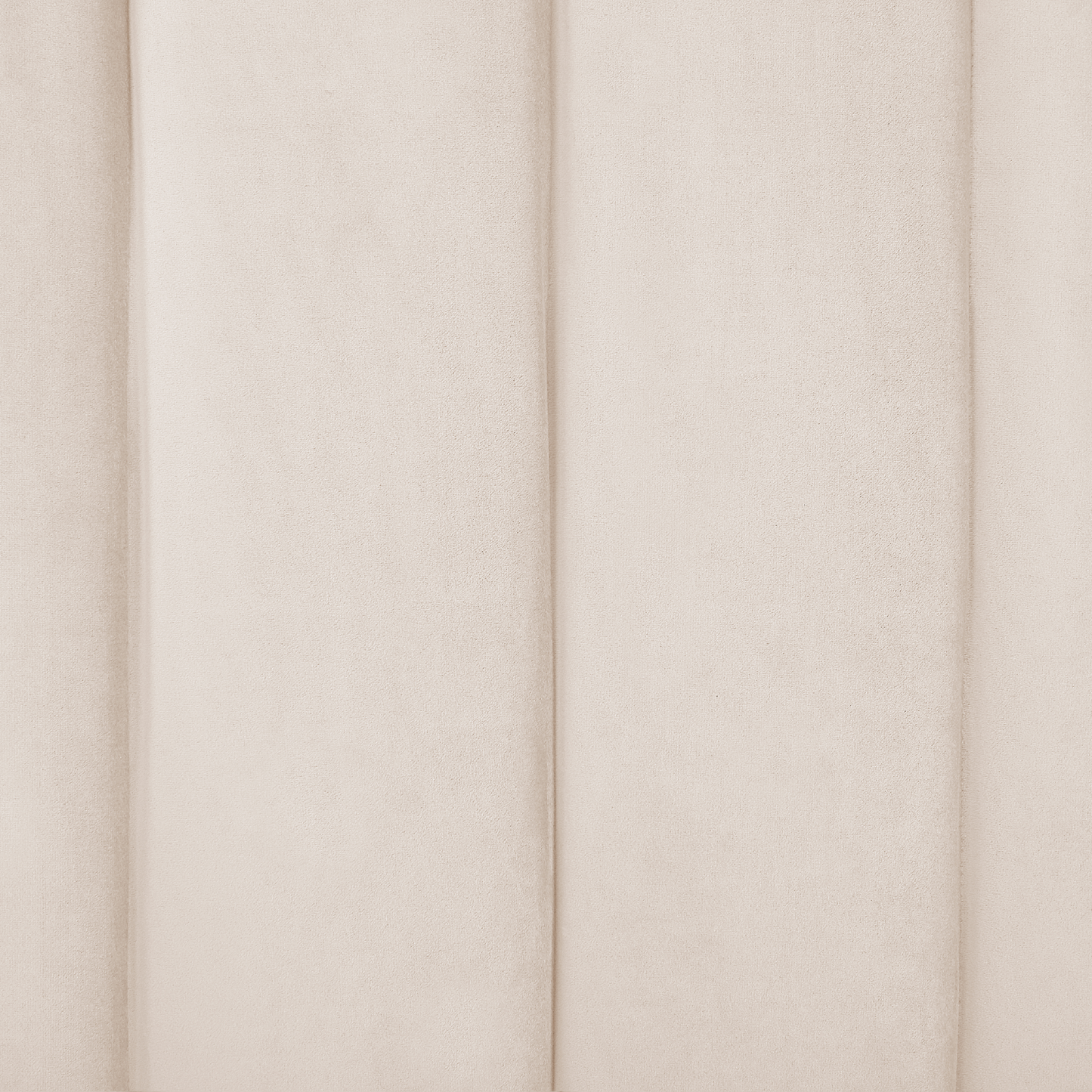 Bett mit Lattenrost Samtstoff AMBILLOU 140 x 200 cm Hellbeige