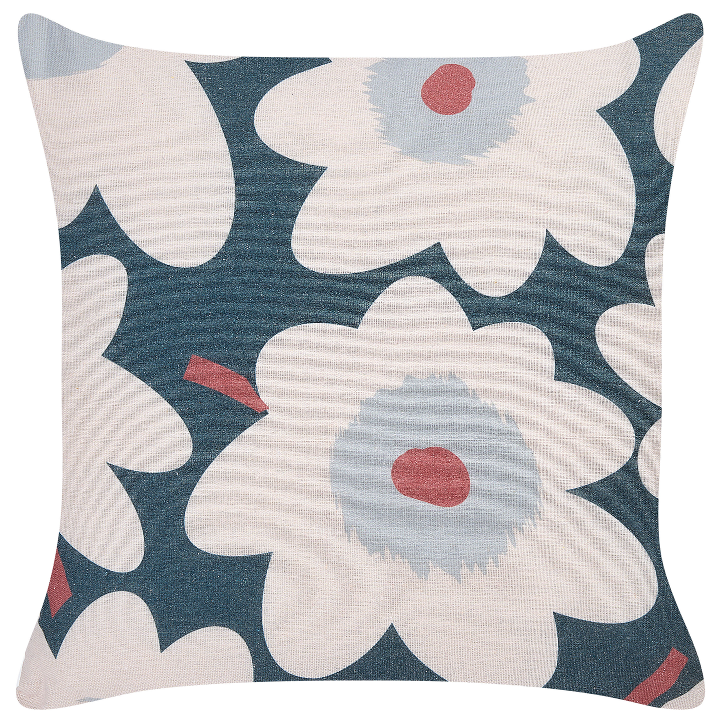 Dekokissen 2er Set SESBANIA 45 x 45 cm Bunt Blumenmuster