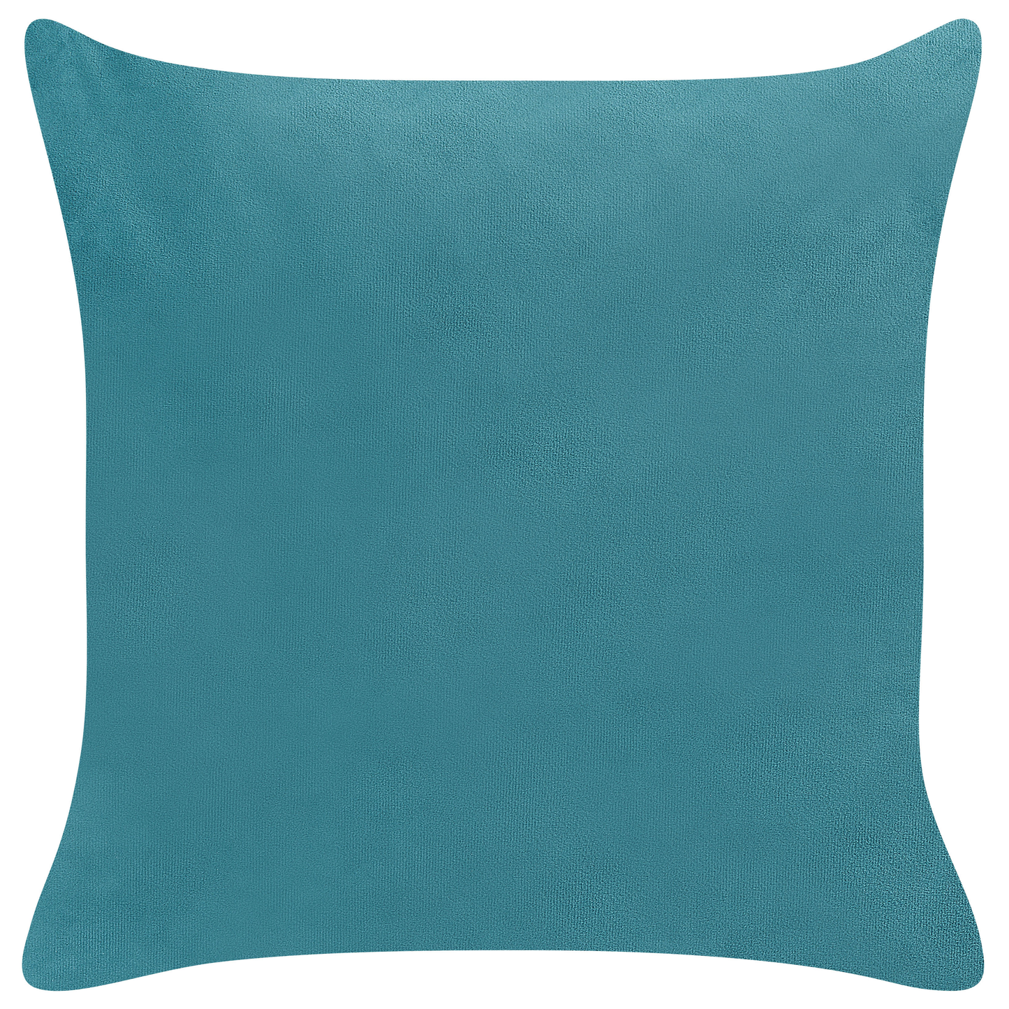 Dekokissen 2er Set YARROW Samtstoff 45 x 45 cm Blaugrün Geometrisches Muster