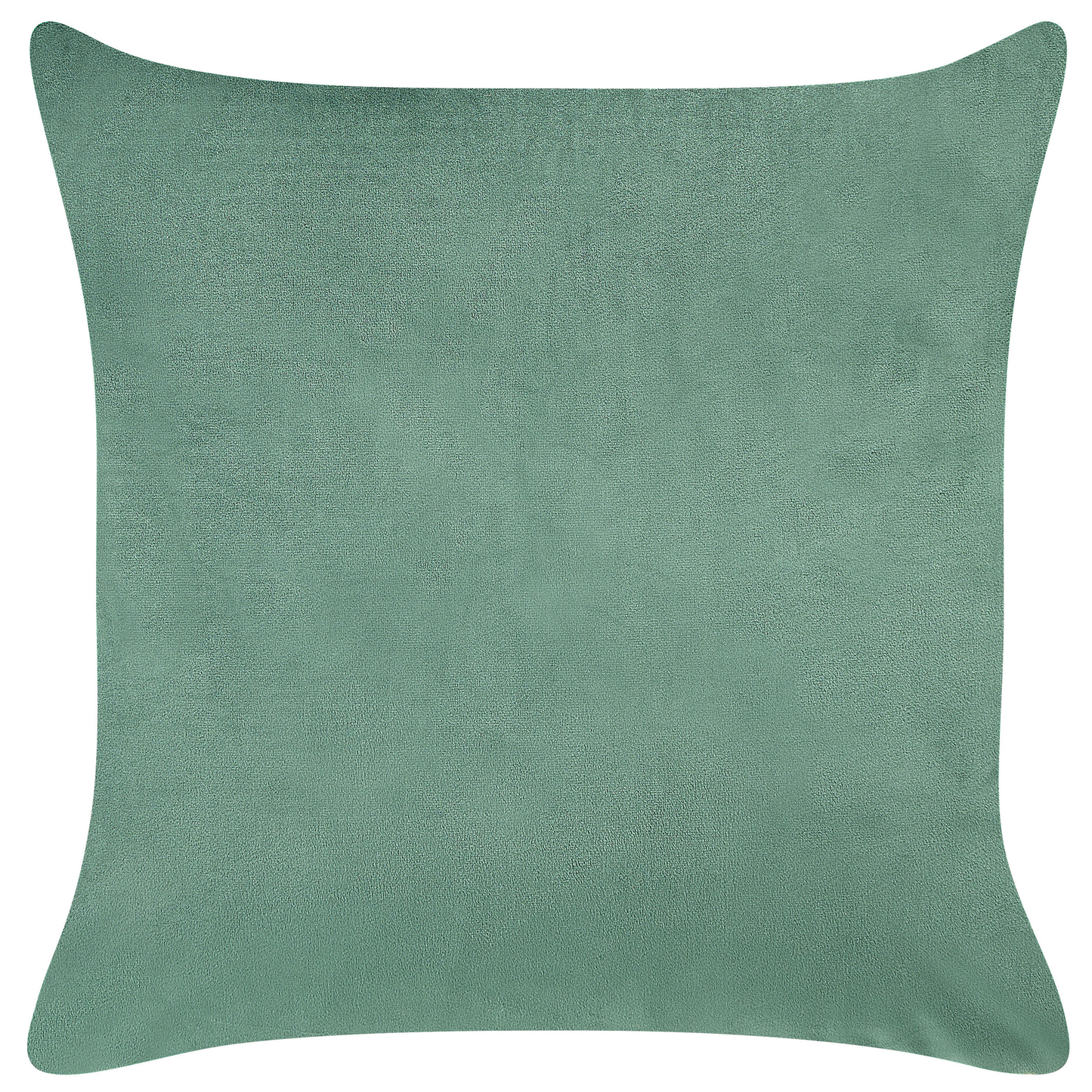 Dekokissen 2er Set YUZURI Samtstoff 45 x 45 cm Smaragdgrün Tiermuster