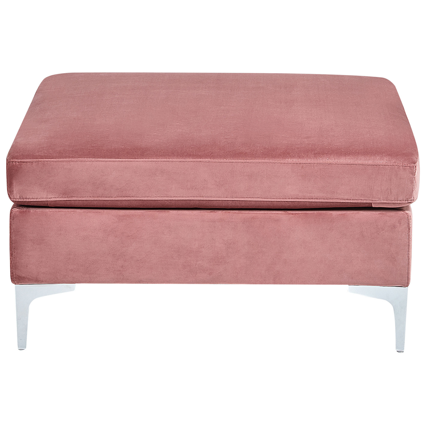 Ottomane EVJA Samtstoff Rosa