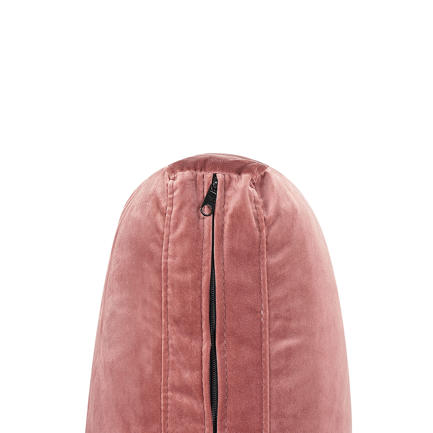 Mittelstück Samtstoff rosa mit Metallbeinen EVJA