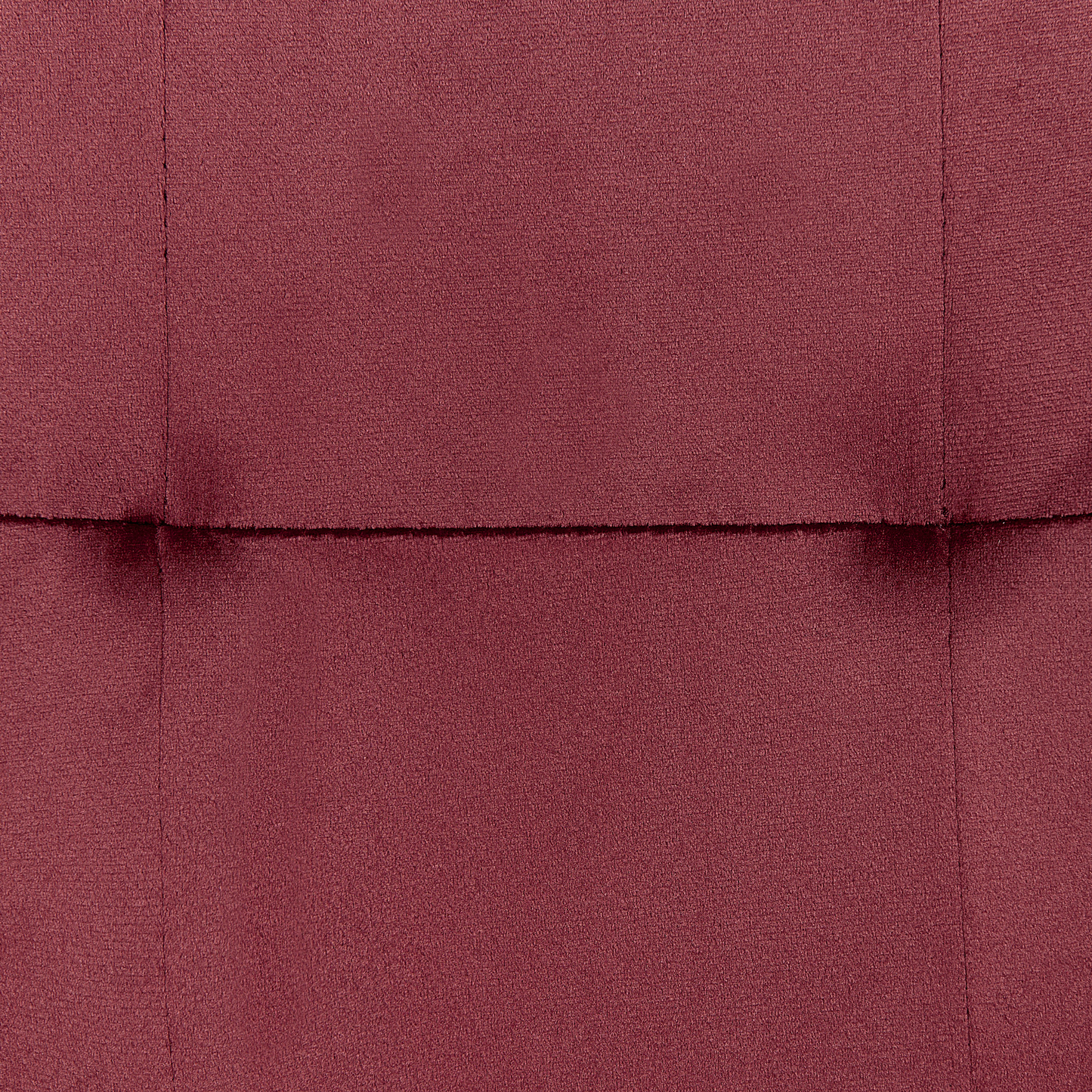 Esszimmerstuhl 2er Set Samtstoff Burgunderrot JASMIN