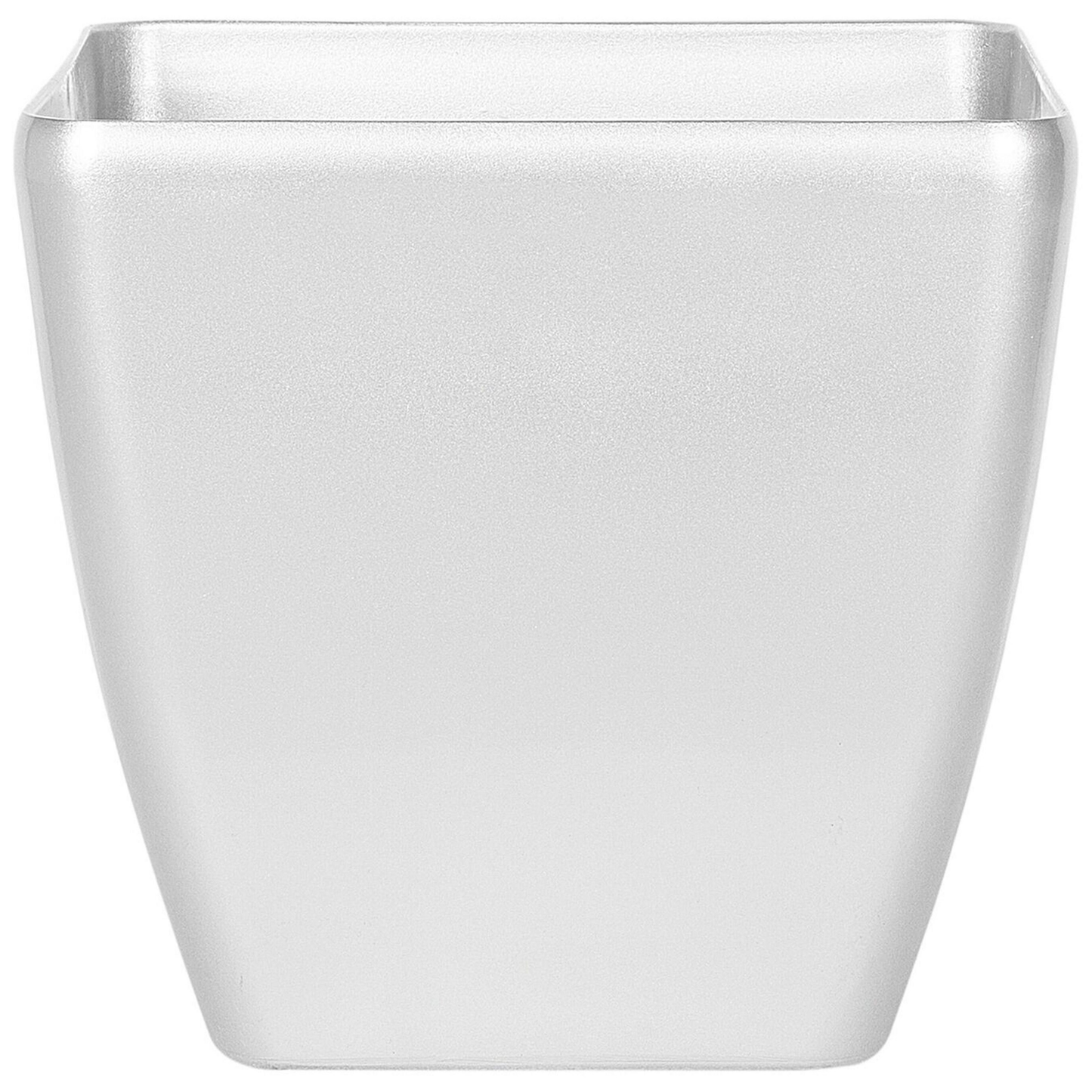 Set mit 2 Blumentöpfen ASTRAS Stein 42 cm Silber