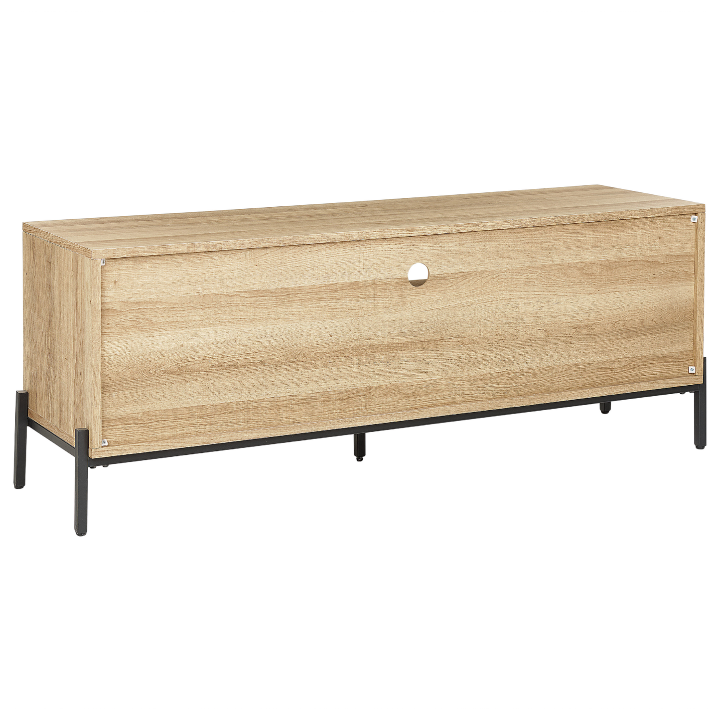 TV-Möbel MOINES Braun / Schwarz