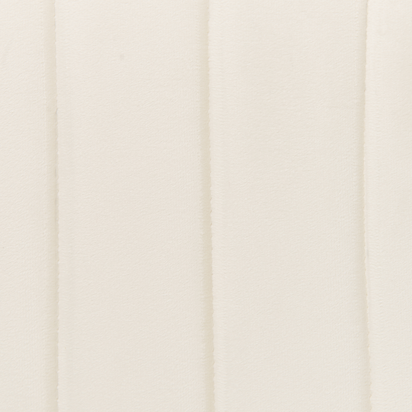 Pouf Samtstoff cream sechseckig ⌀ 53 cm MURIETTA