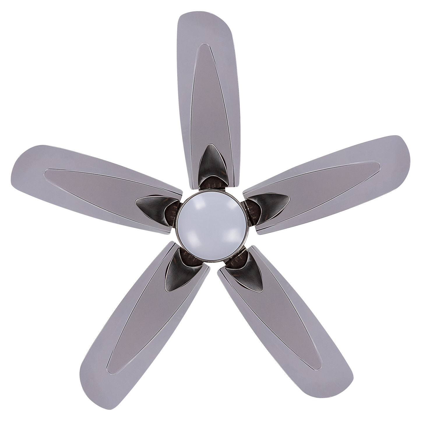 Deckenventilator mit Licht COYOTE mit Fernbedienung Silber