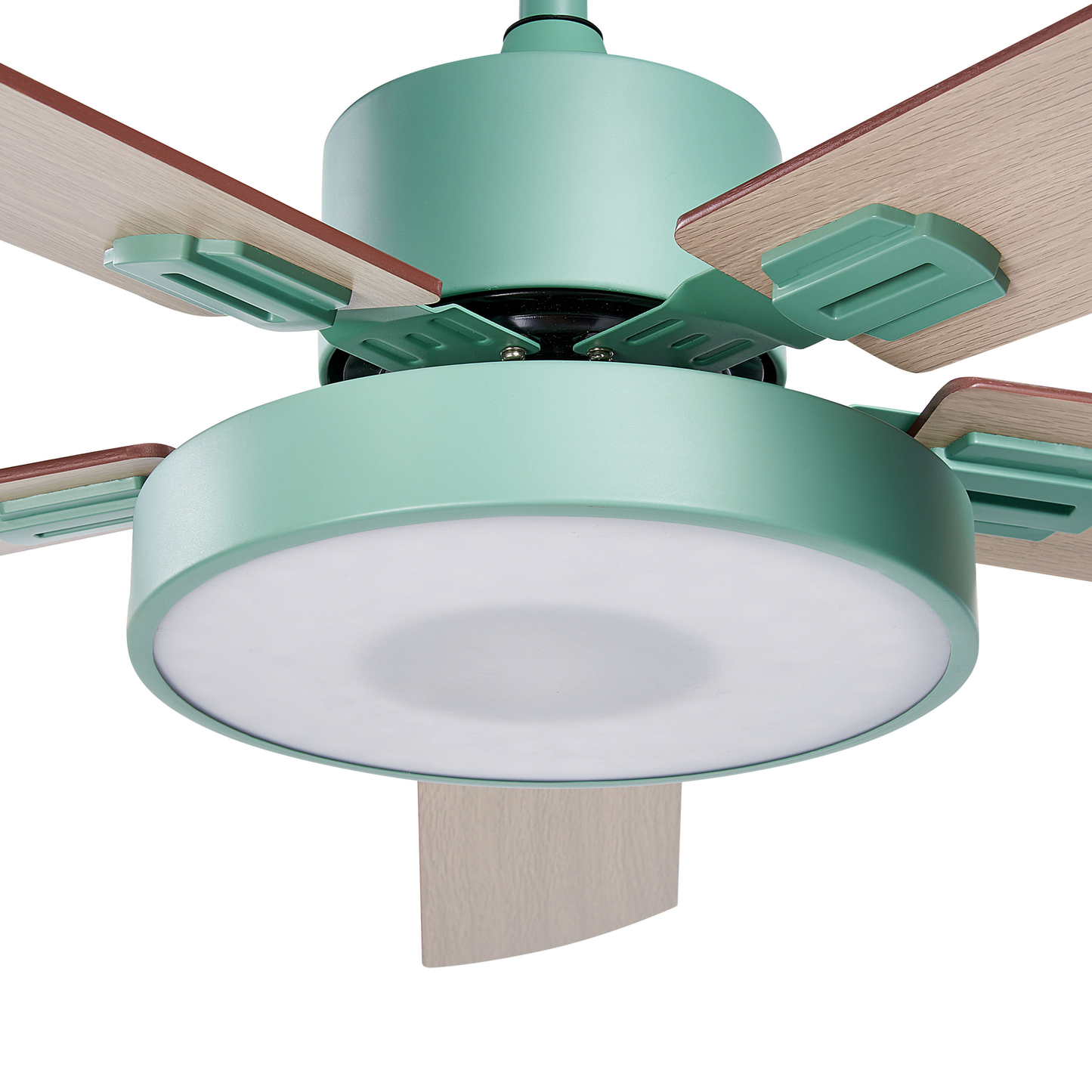 Deckenventilator mit Licht HOBBLE mit Fernbedienung Mintgrün