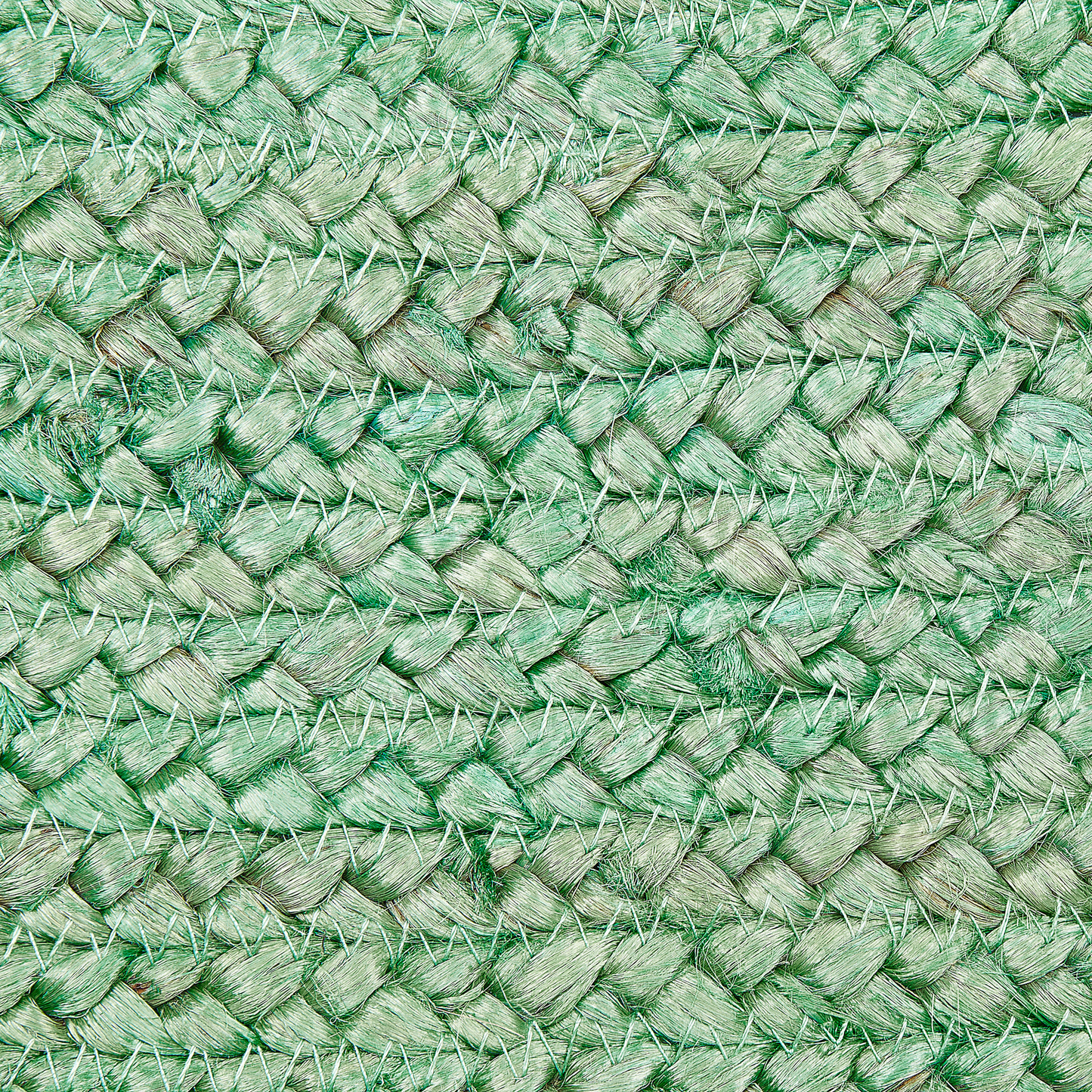 Pouf Jute grün 45 x 45 x 30 cm DHADAR
