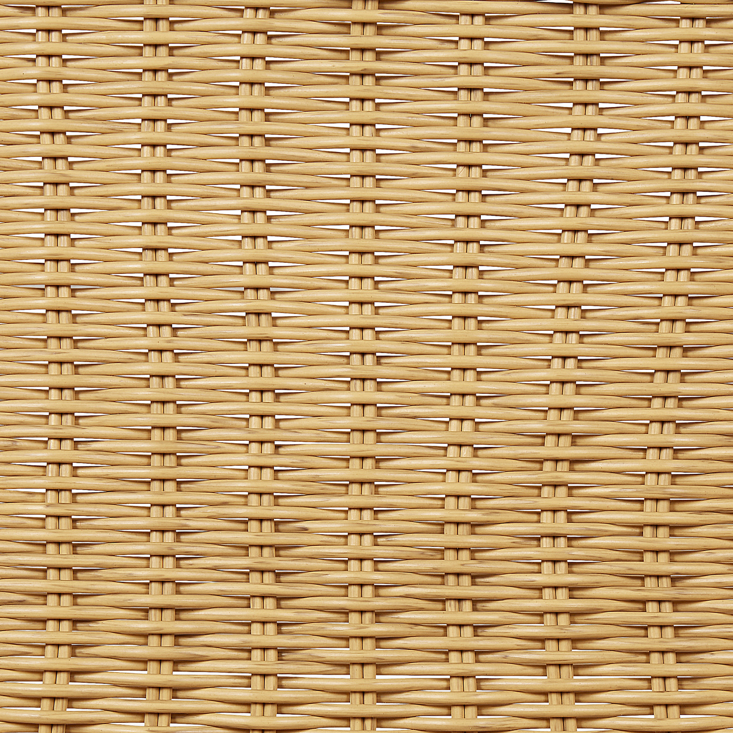 Gartenstuhl 2er Set PRASIMO Polyrattan Naturfarben