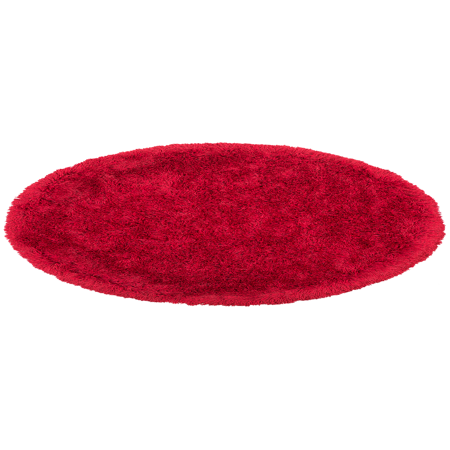 Teppich rot ⌀ 140 cm Shaggy CIDE