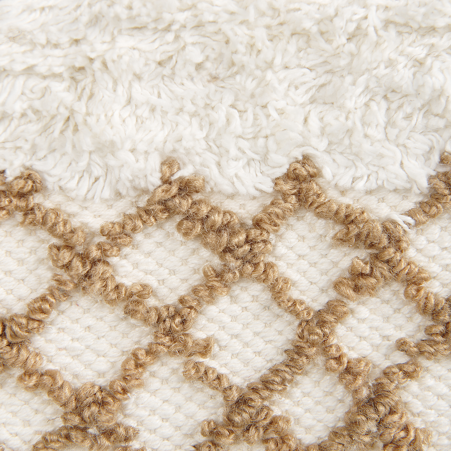 Wandbehang BAZDAN Baumwolle 107 cm Beige