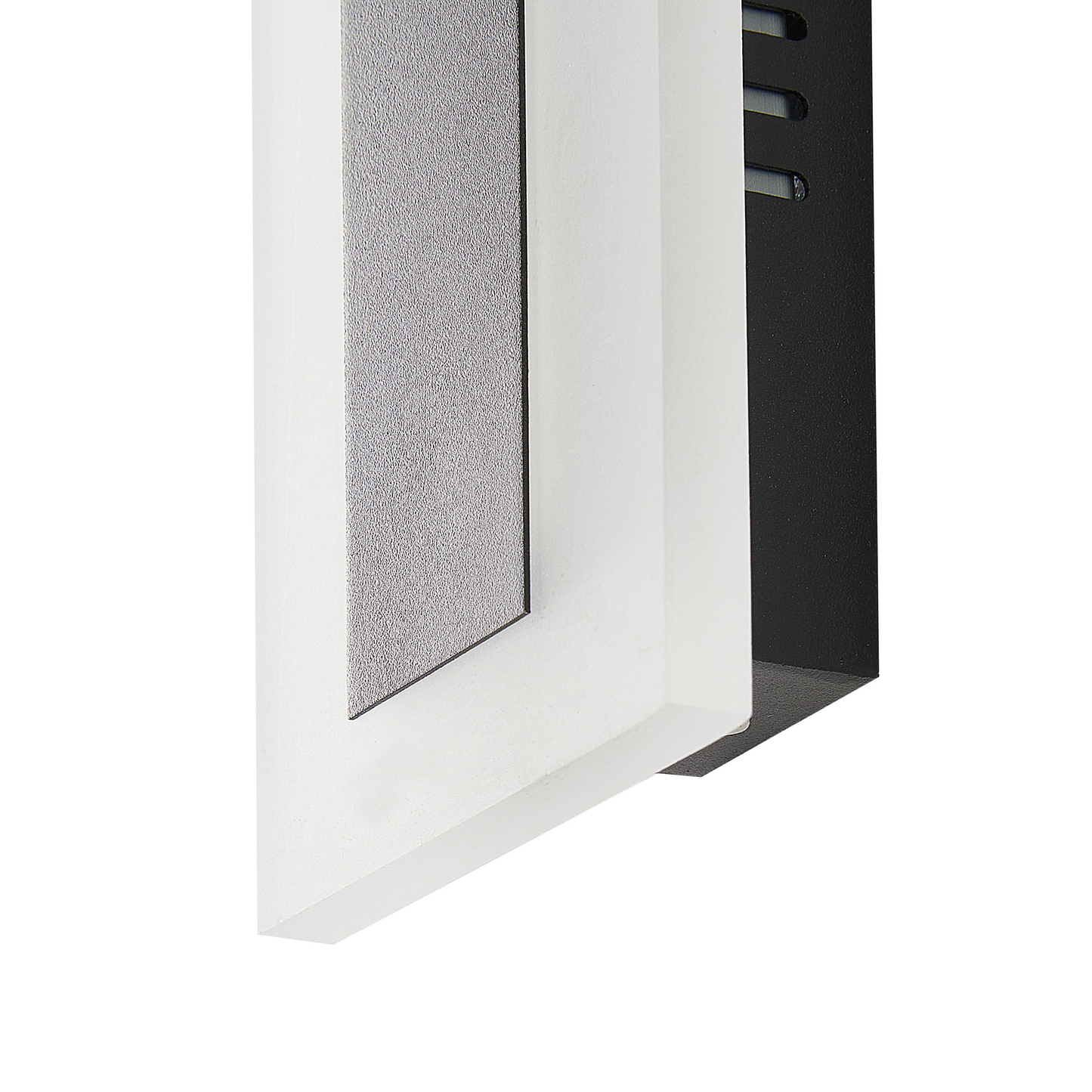 LED Aussenwandleuchte SAVANE mit Bewegungsmelder Schwarz