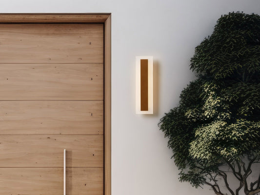 LED Aussenwandleuchte ROSALIE Gold