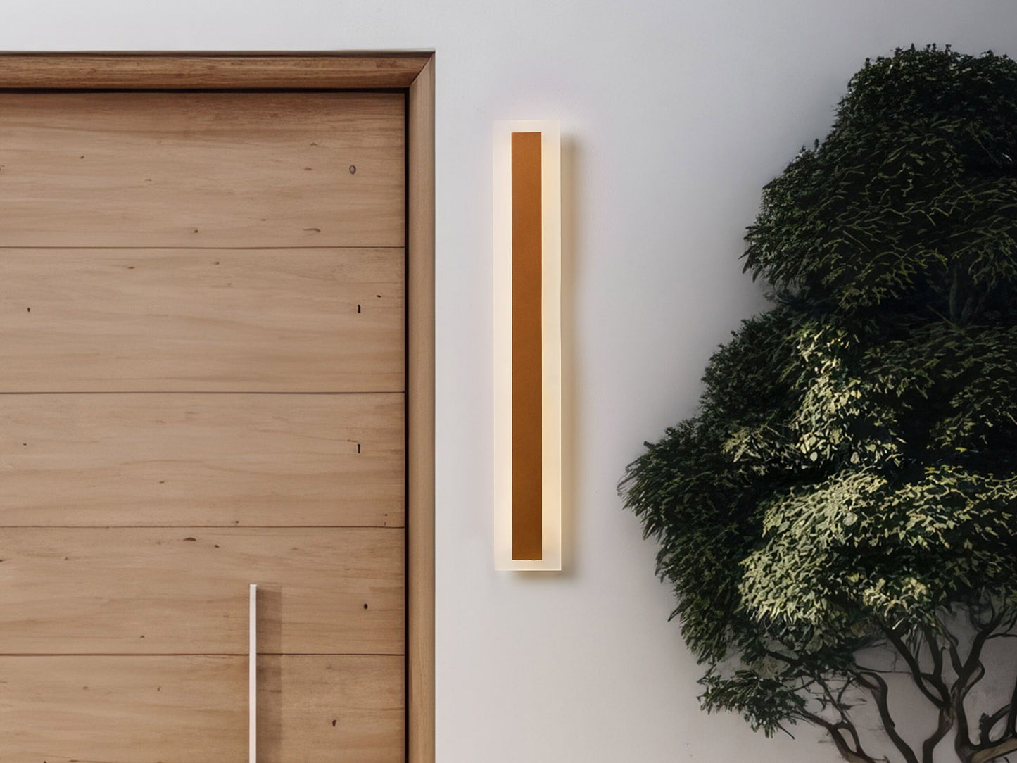 LED Aussenwandleuchte ROSALIE Gold