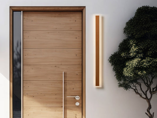 LED Aussenwandleuchte ROSALIE Gold