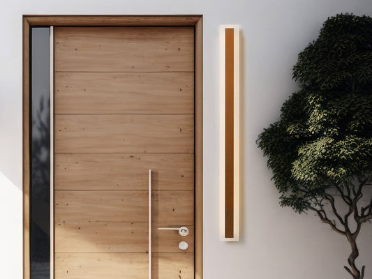 LED Aussenwandleuchte ROSALIE Gold