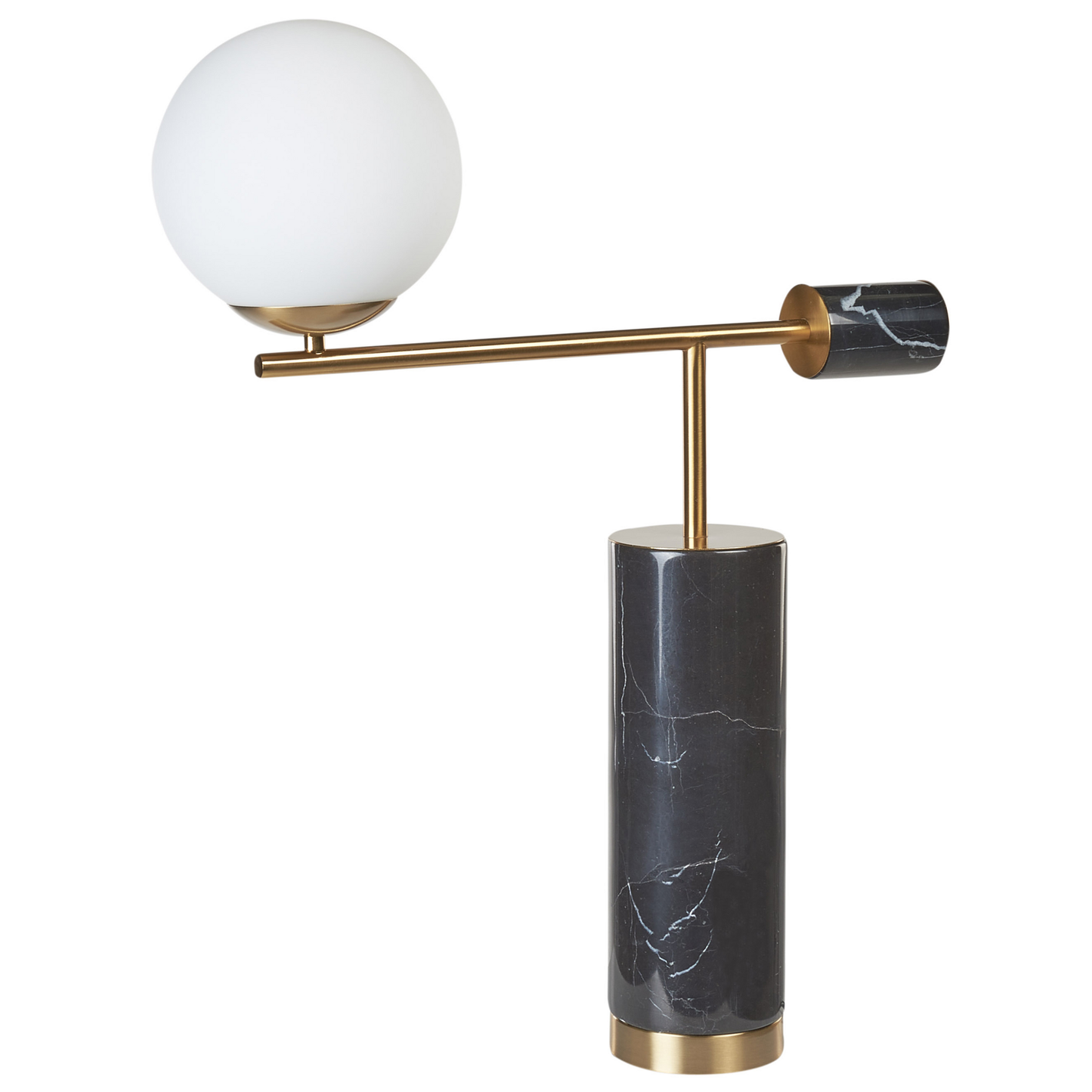 Tischleuchte HONDO Stein Schwarz