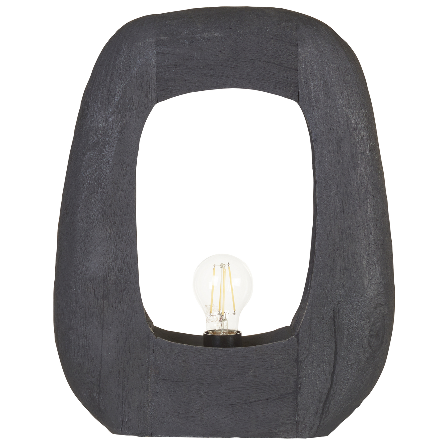 Tischleuchte AJAY Mango Holz Schwarz