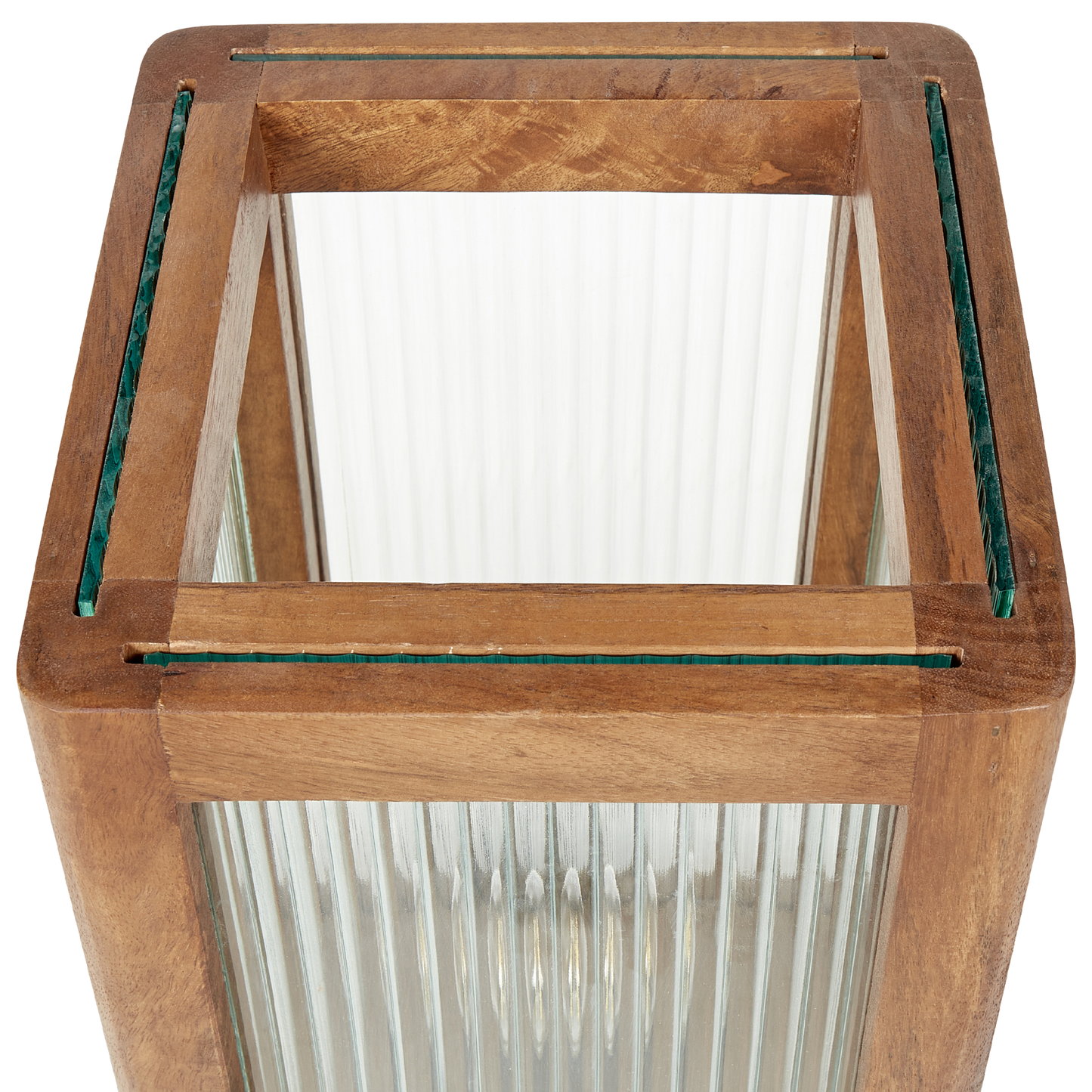 Tischleuchte KOLIDAM Mango Holz Braun