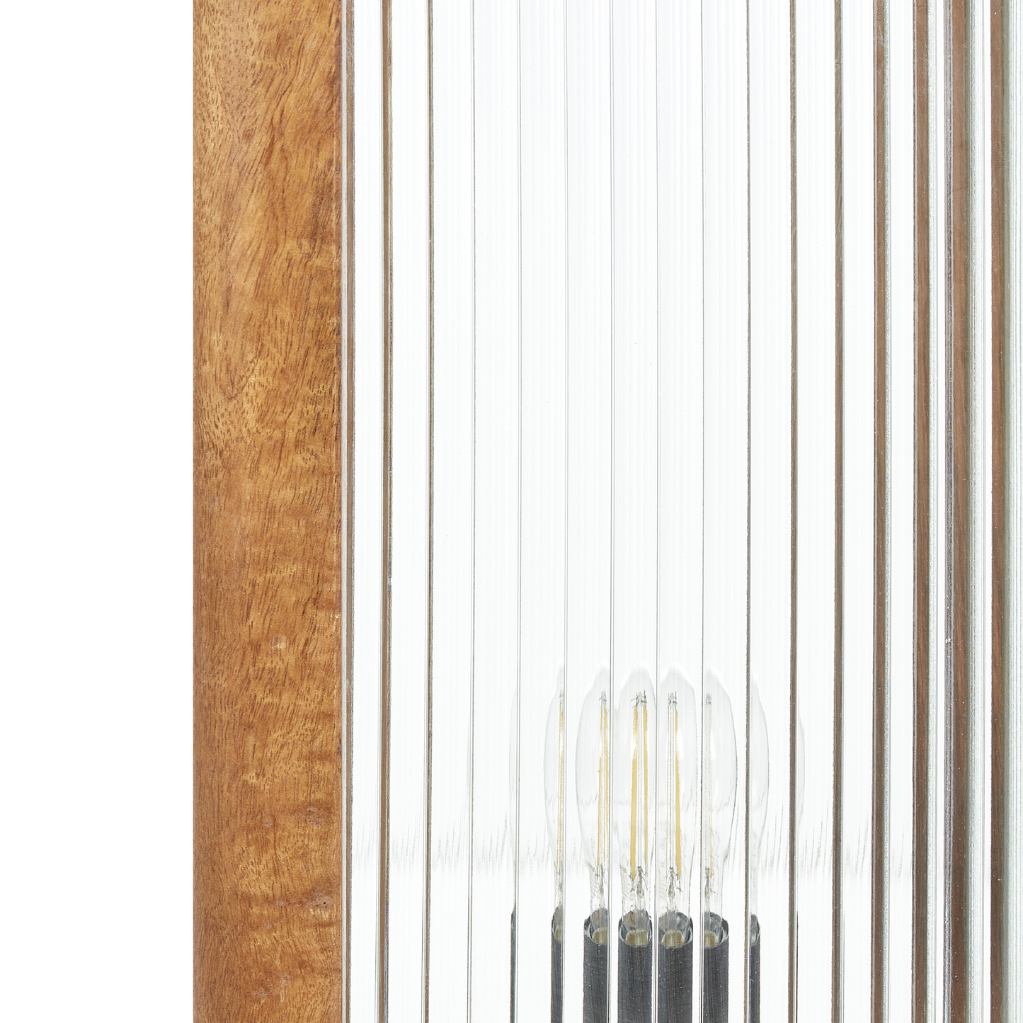 Tischleuchte KOLIDAM Mango Holz Braun