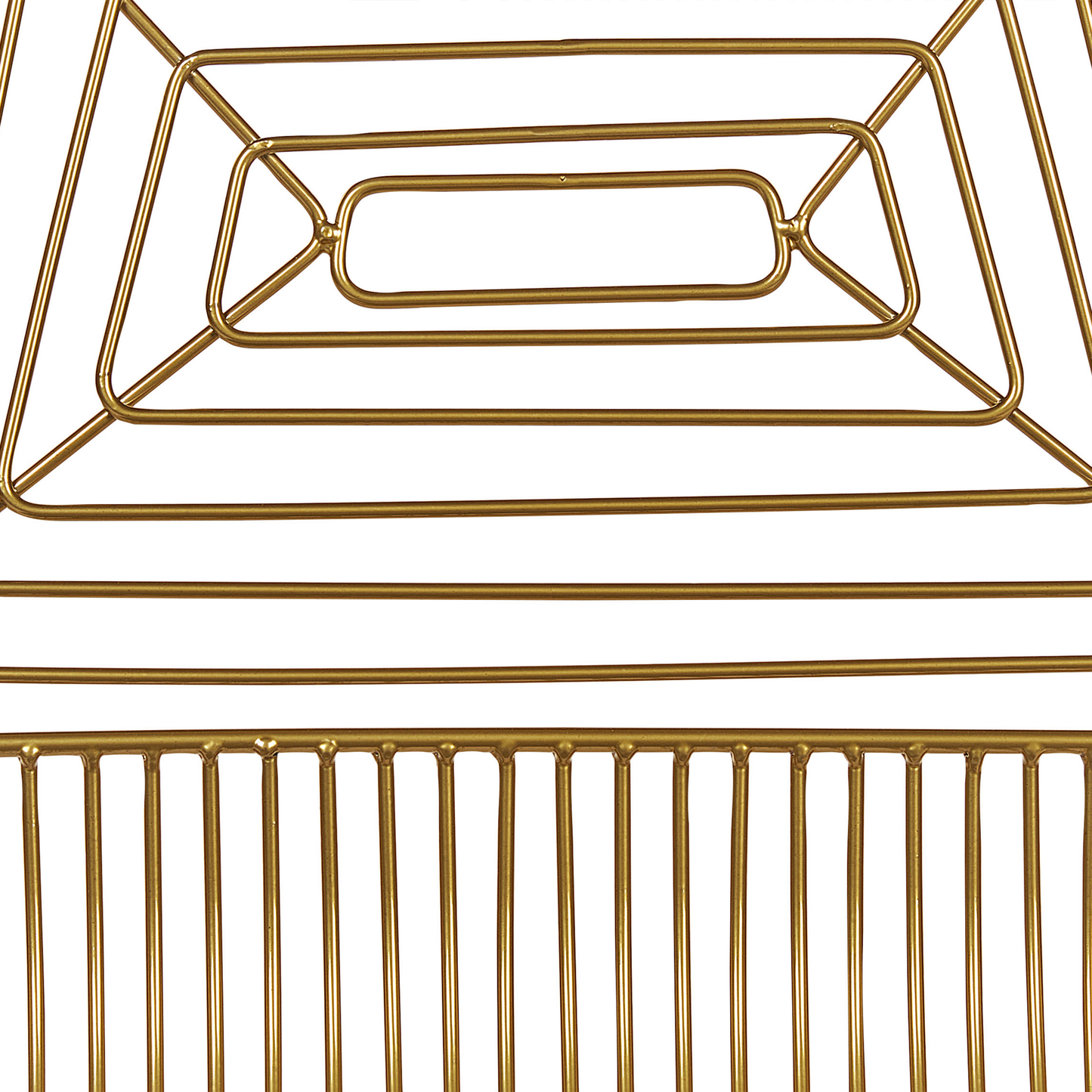 Esszimmerstuhl 2er Set BEATTY Metall Gold