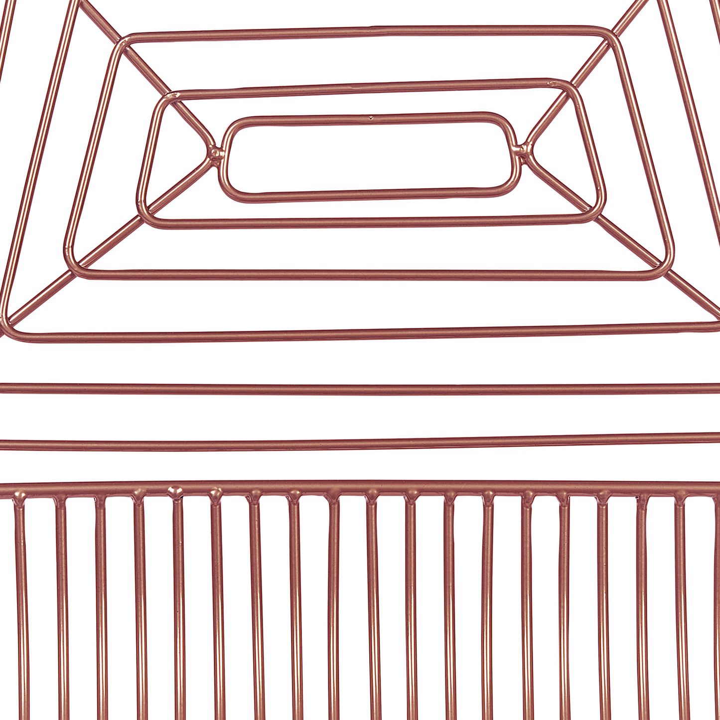 Esszimmerstuhl 2er Set BEATTY Metall Roségold