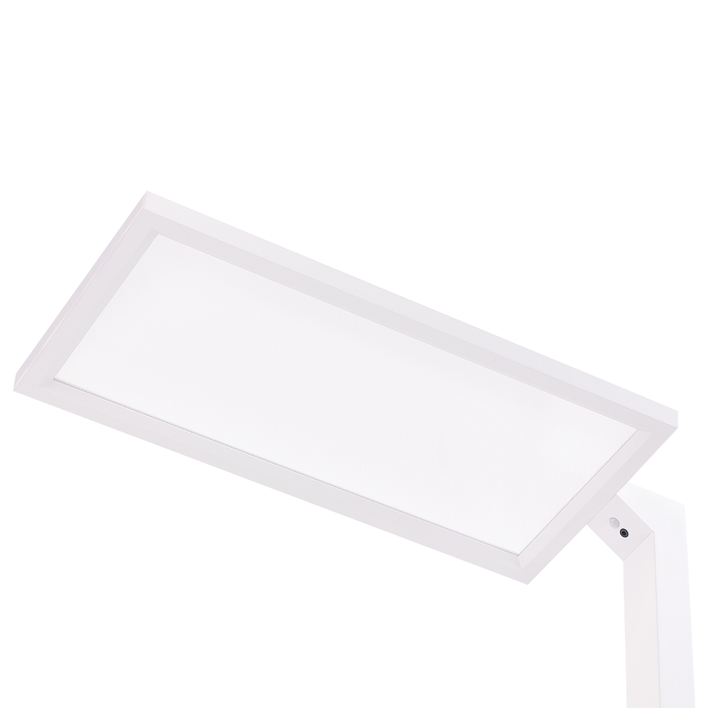 Stehlampe LED Metall weiss 196 cm rechteckig ORION