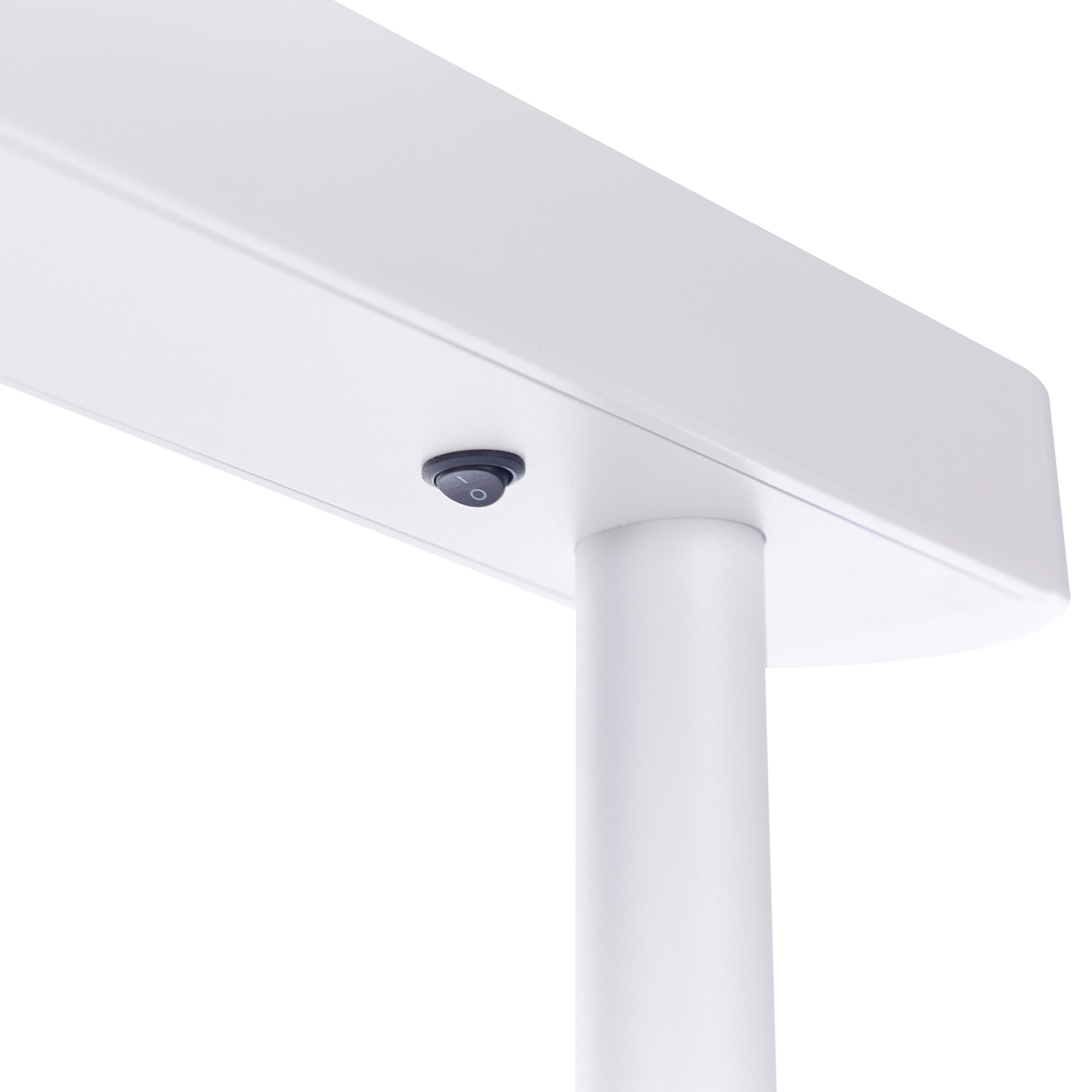 LED Stehlampe PERSEUS Metall Weiss