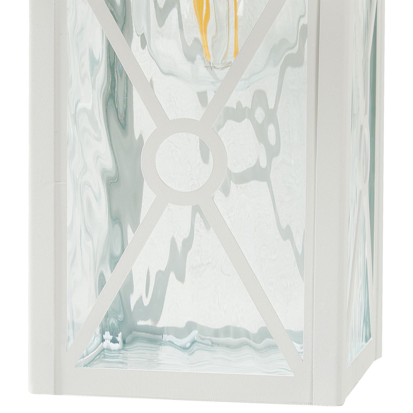 Aussenwandleuchte FINDON Weiss