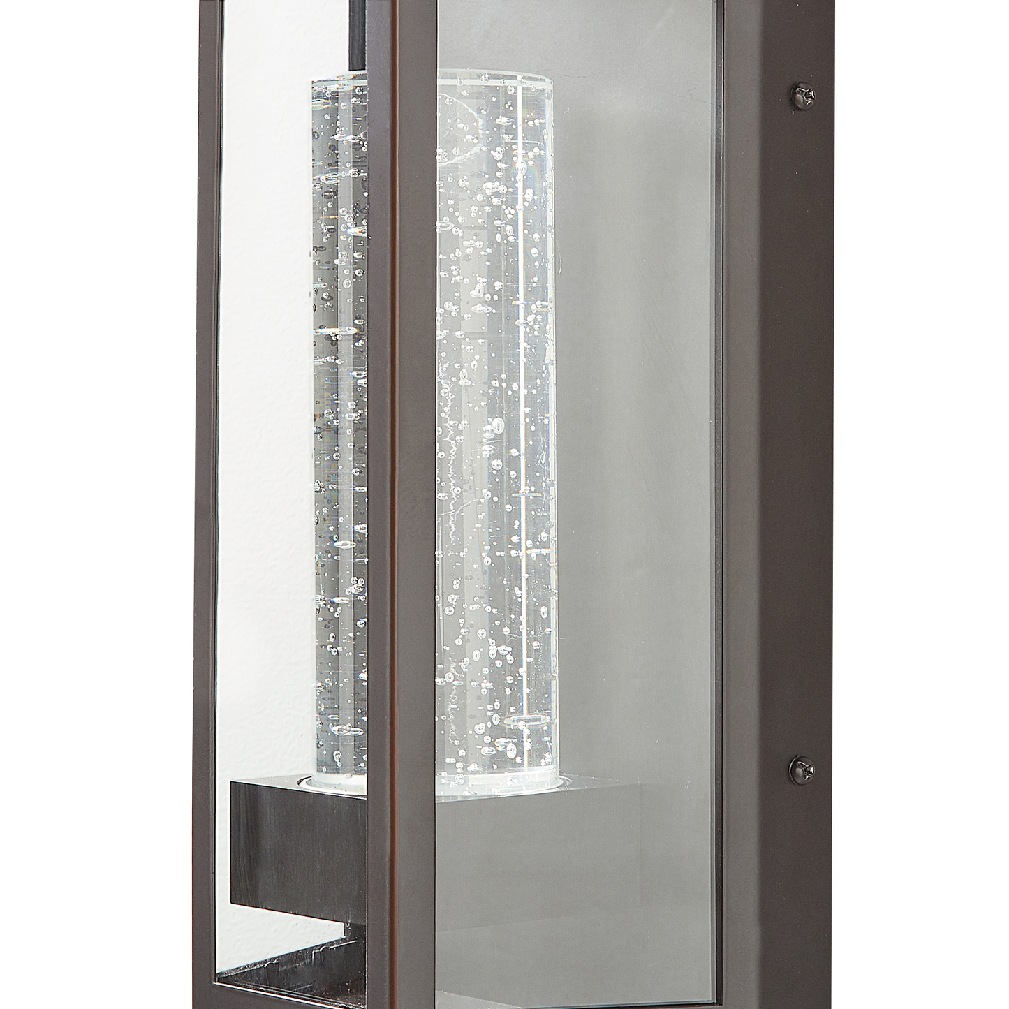 LED Aussenwandleuchte FRUID mit Bewegungsmelder Braun