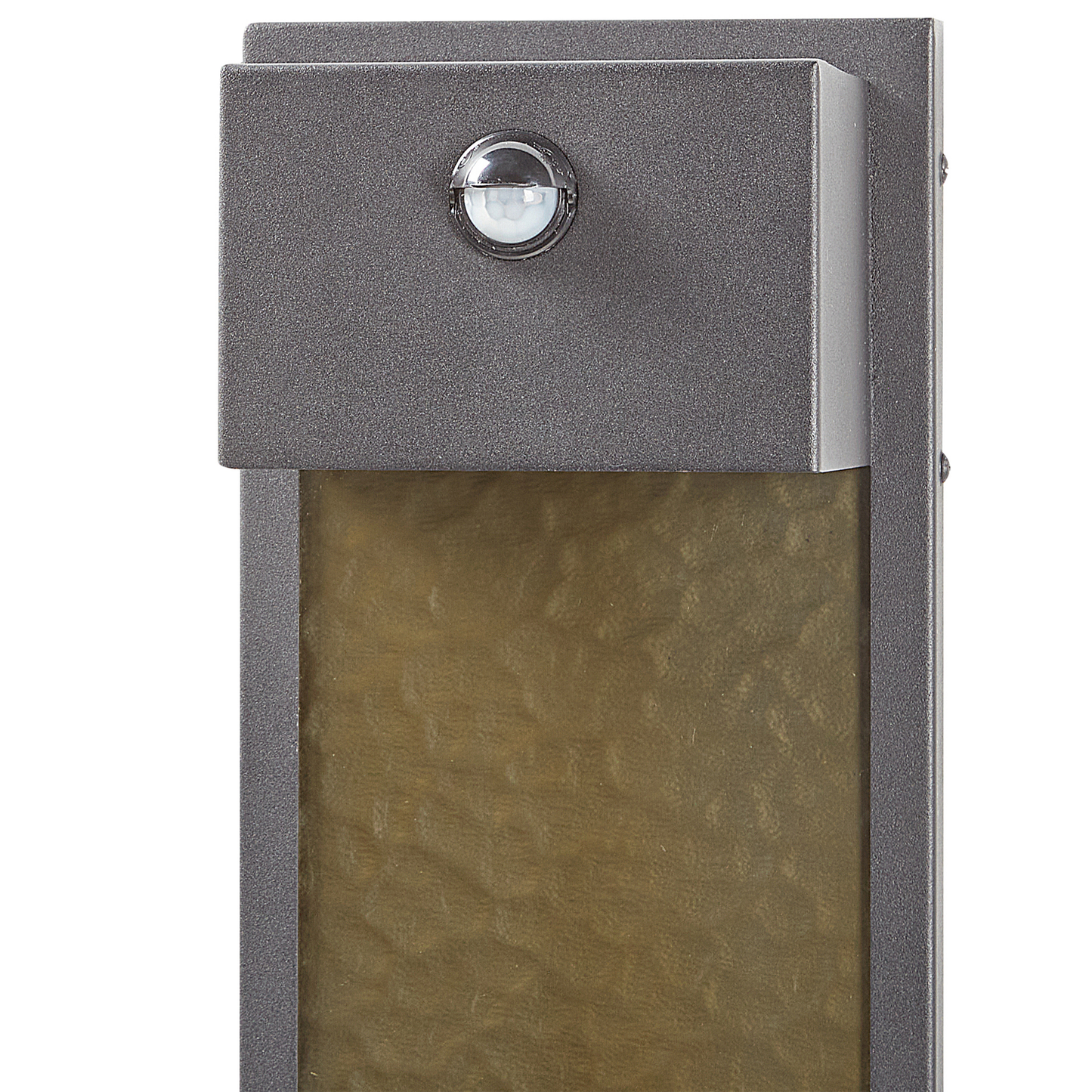 LED Aussenwandleuchte CARRON mit Bewegungsmelder Grau