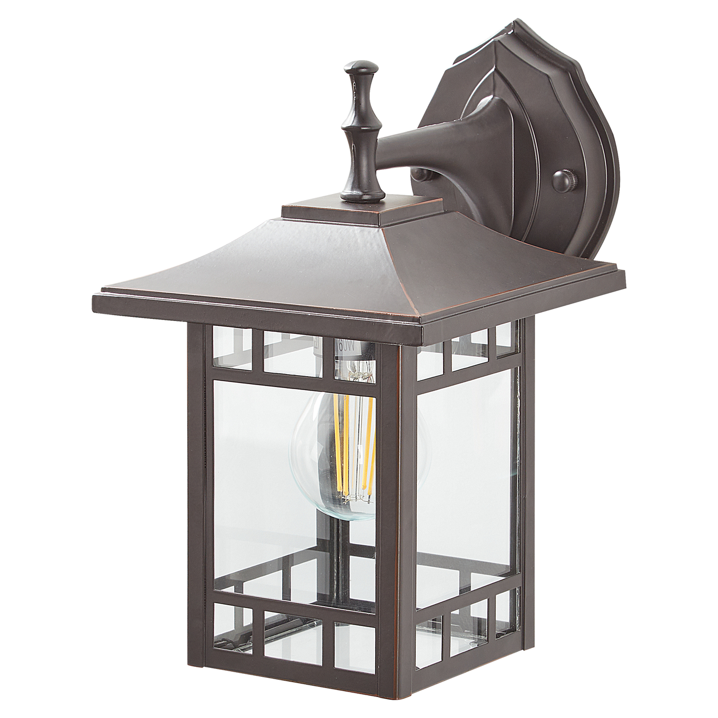 Aussenwandleuchte HERIOT Schwarz