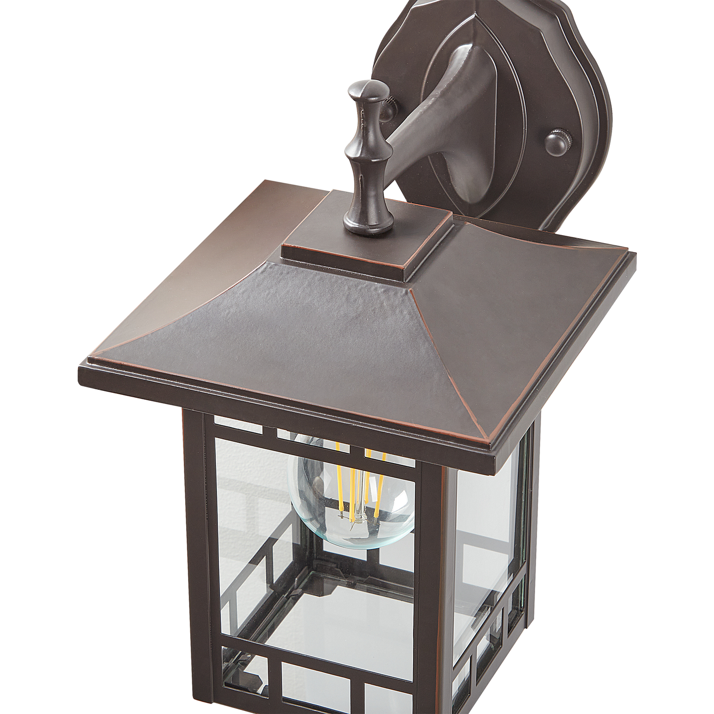 Aussenwandleuchte HERIOT Schwarz