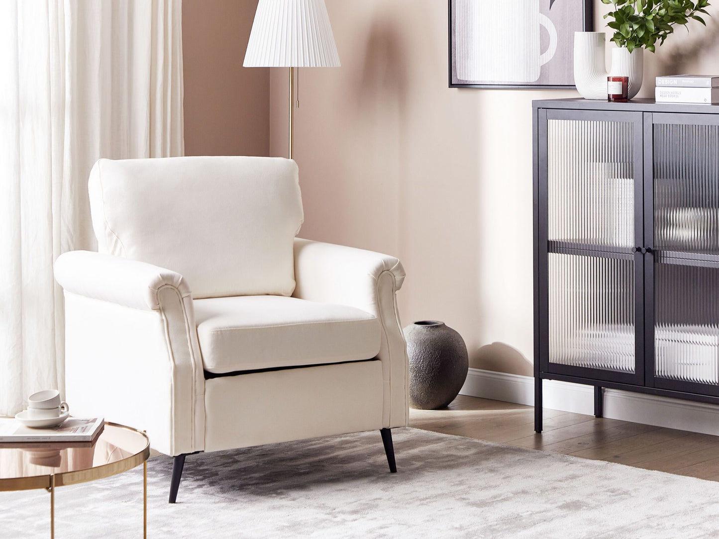 Sessel VIETAS Stoff Creme