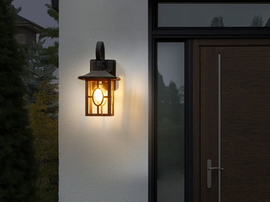 Aussenwandleuchte SHAGGIE Braun