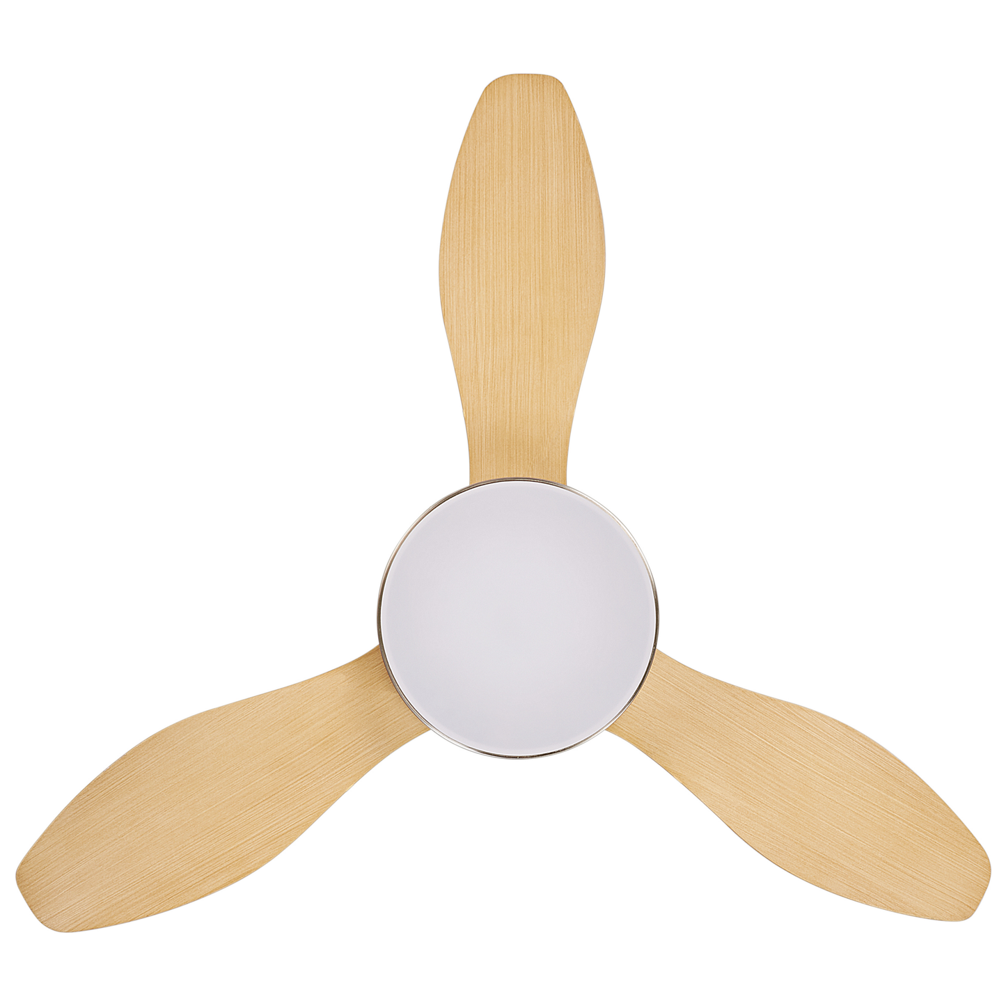 Deckenventilator mit Licht BANDERAS mit Fernbedienung Silber