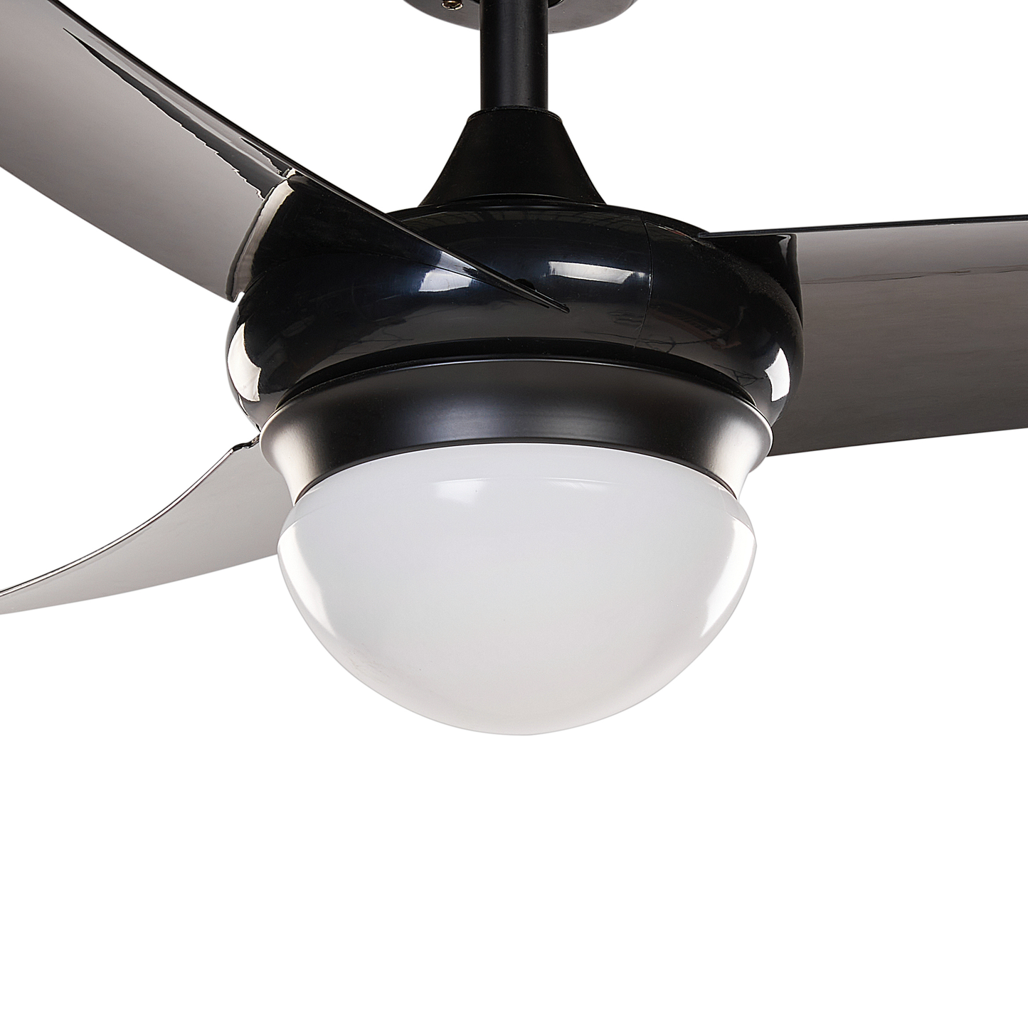 Deckenventilator mit Licht JIBOA mit Fernbedienung Schwarz