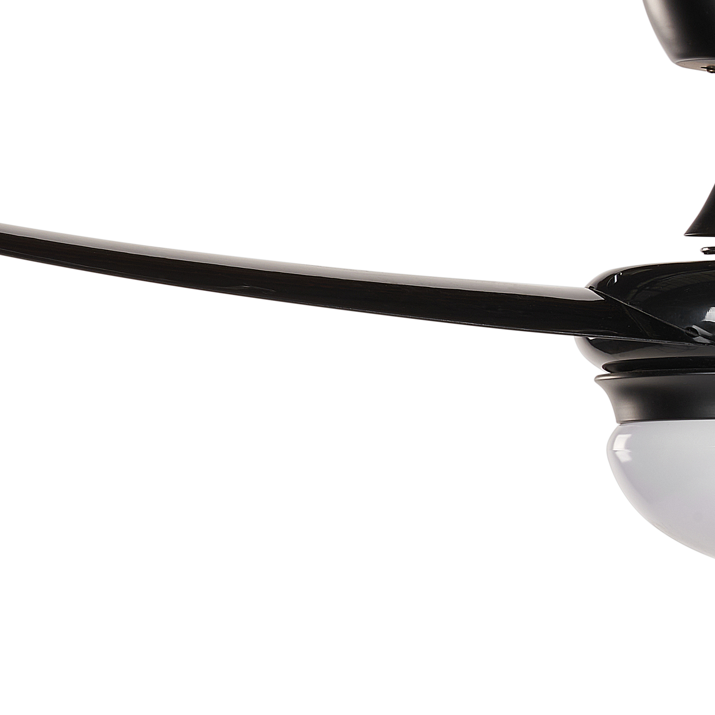 Deckenventilator mit Licht JIBOA mit Fernbedienung Schwarz