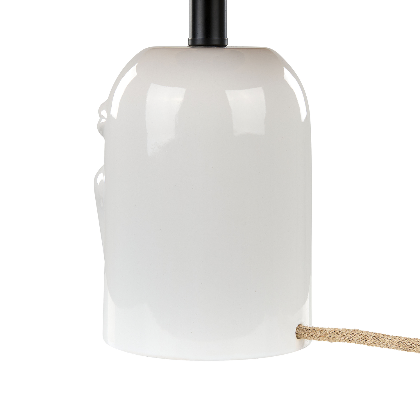 Tischleuchte JUBONES Keramik Naturfarben