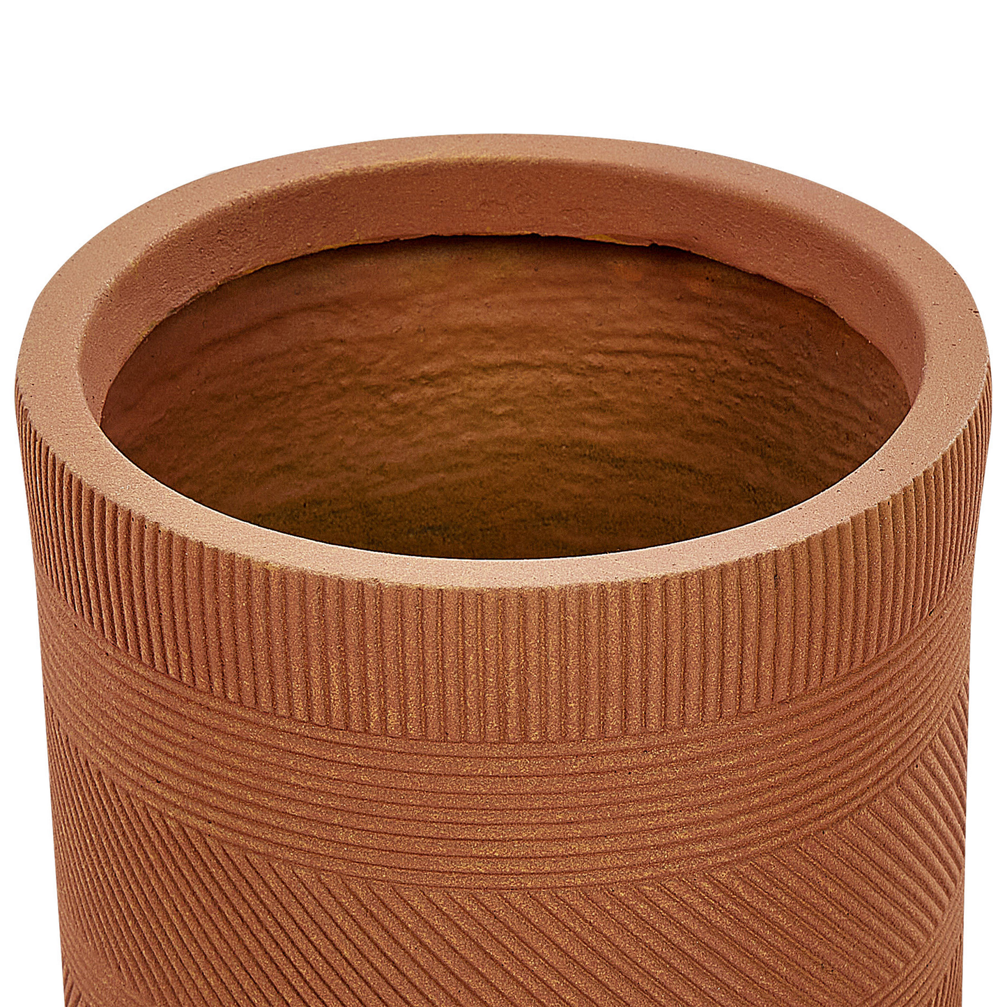 Blumentopf goldbraun rund 24 x 24 x 24 cm VOULA