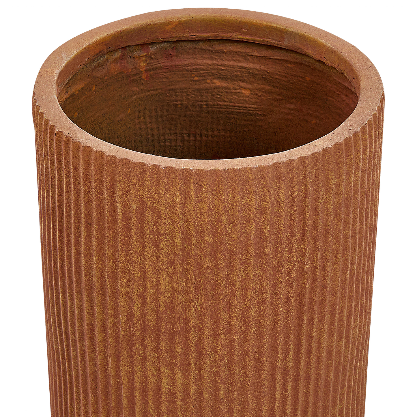 Blumenkübel EANTIO Keramik 25 cm Goldbraun