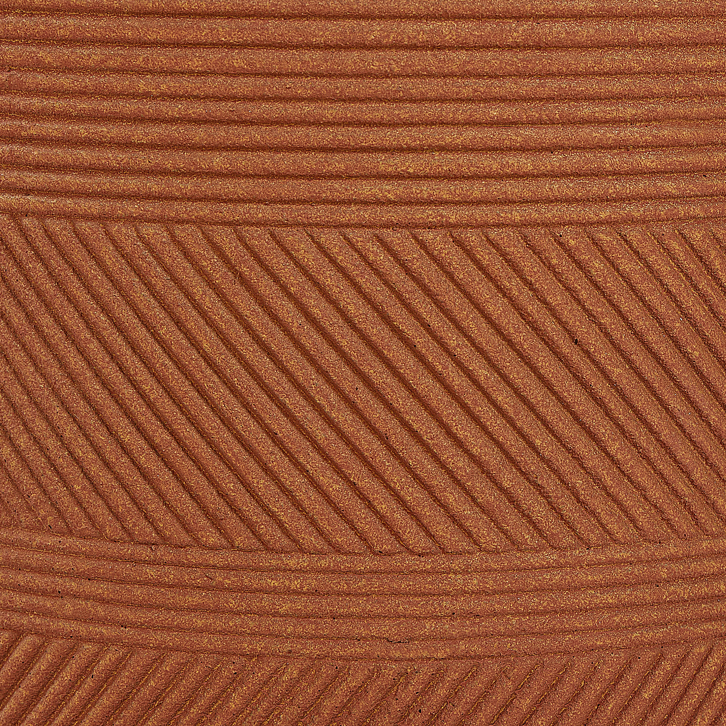 Blumenkübel VOULA Stein 36 cm Goldbraun